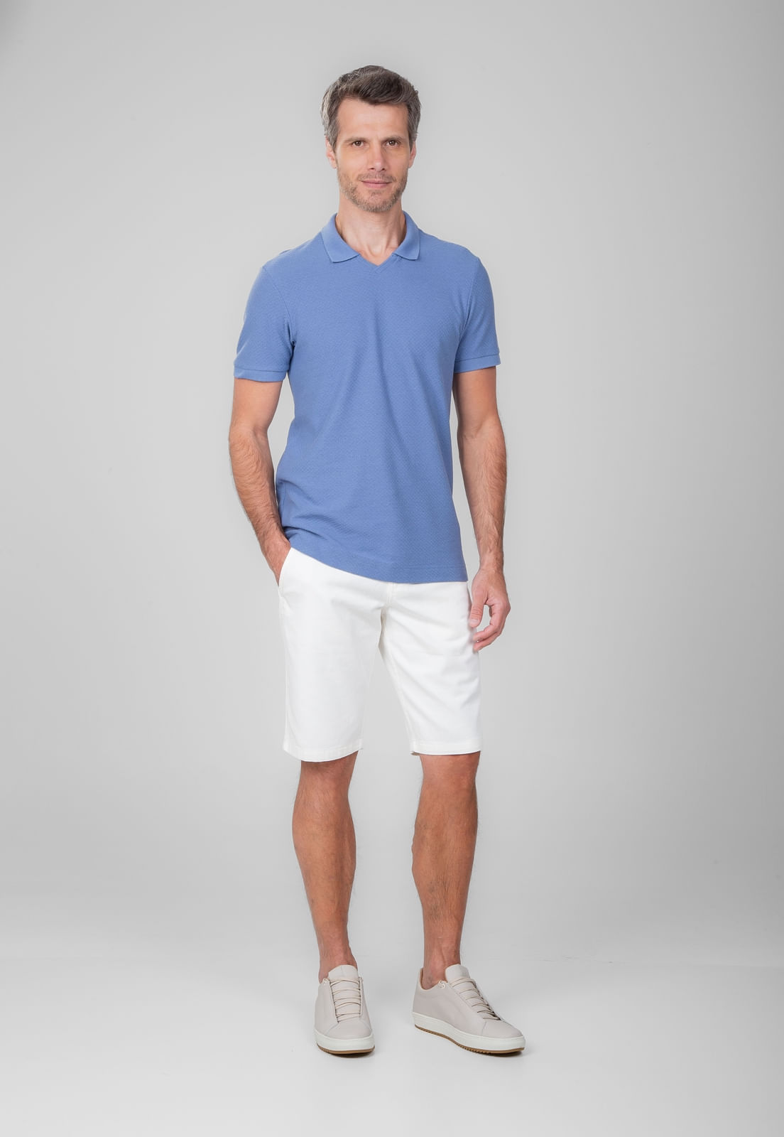 POLO TRICOT TRAYMON SLIM GOLA V