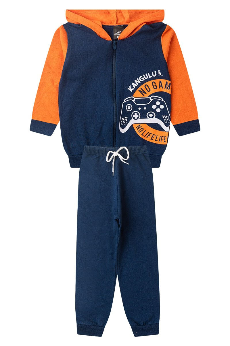 Conjunto Infantil Menino Inverno Gamer Kangulu