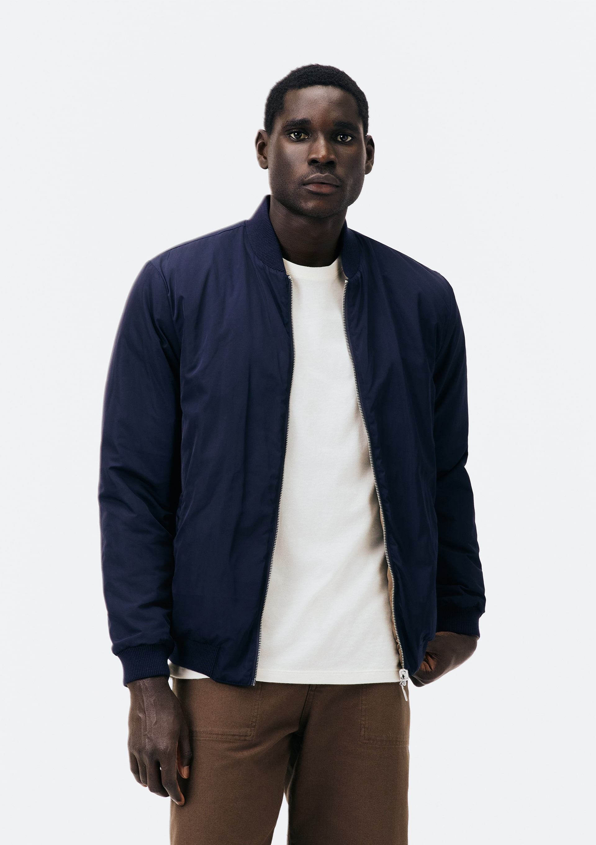 Jaqueta Masculina Bomber Dupla Face Matelassê