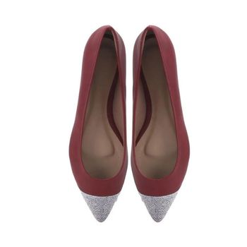 Sapatilha Feminino em Napa com Biqueira Strass Ana Mello 36