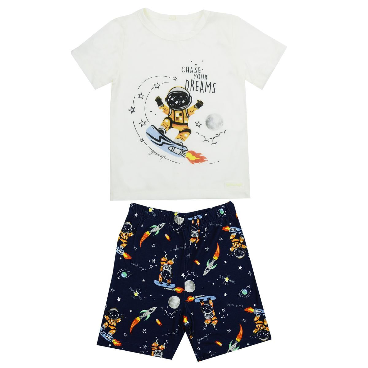 Conjunto Curto Infantil Astronauta - Grow Up