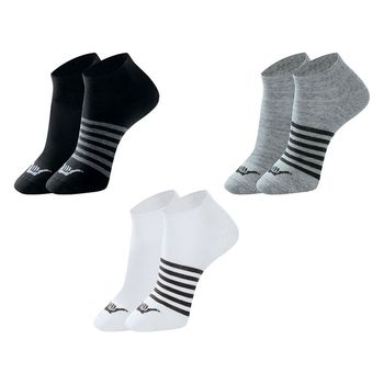 KIT 2 PARES MEIA CASUAL SAPATILHA HANG LOOSE 39-44 / BRANCO