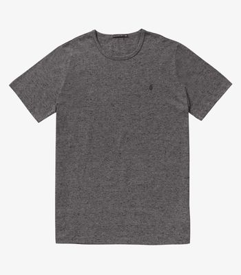 Camiseta Masculina Básica Malha Botonê Diametro Cinza P / Cinza