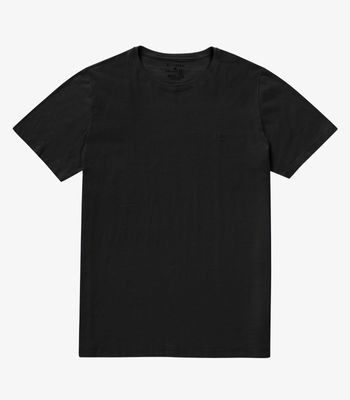 Camiseta Masculina Meia Malha Diametro Preto P / Preto