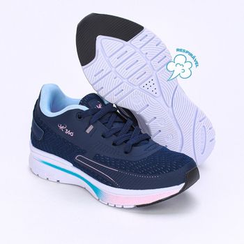Tênis Esportivo Infantil Kidy Energy Azul Marinho Rosa 28 / Azul Marinho