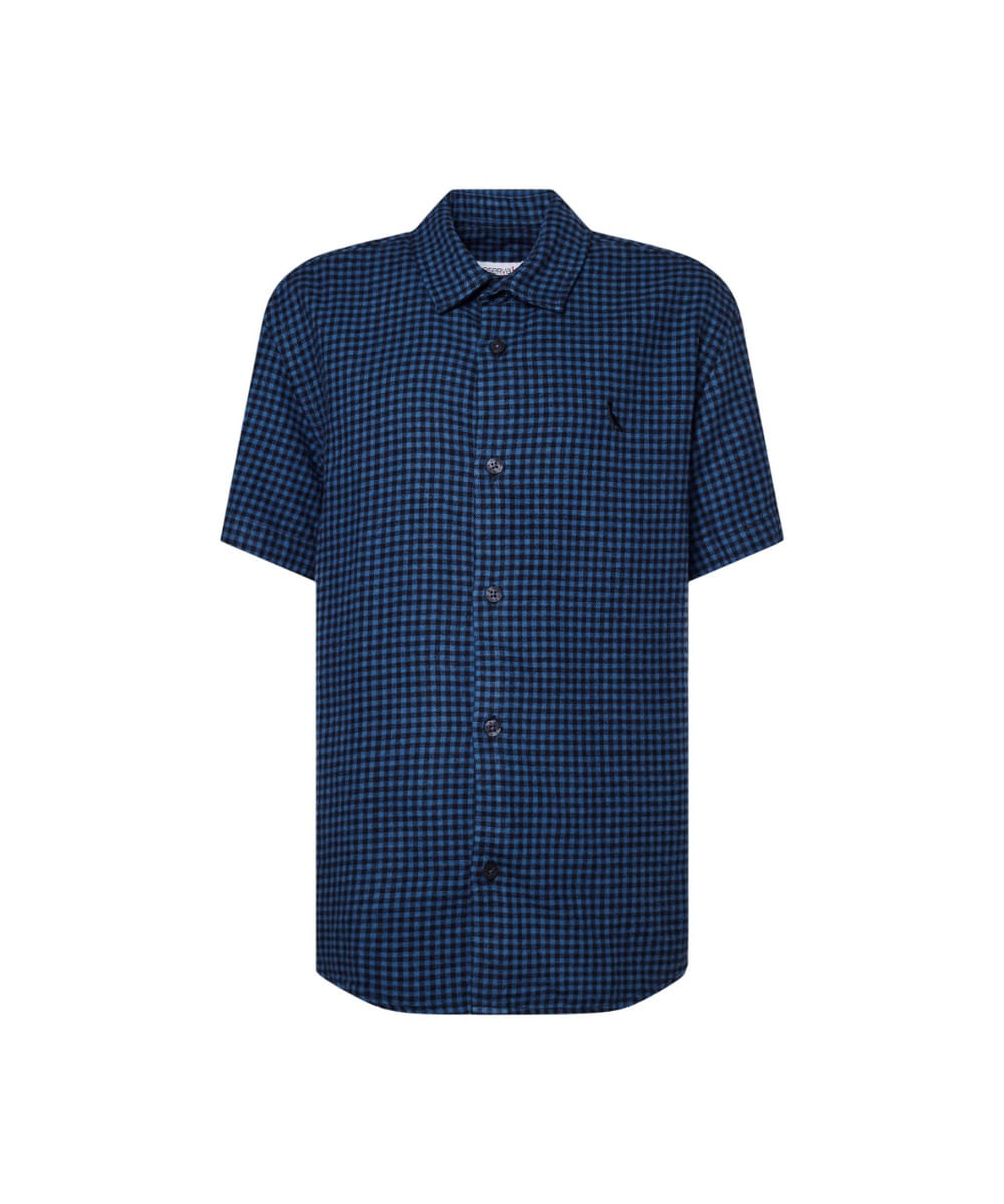 Camisa Manga Curta Xadrez Justin Reserva Mini