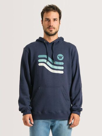 Moletom Canguru Hang Loose Sol Marinho M / Azul