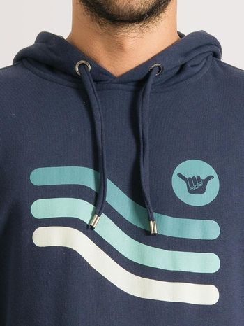 Moletom Canguru Hang Loose Sol Marinho M / Azul