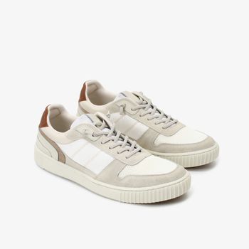 Tênis Esportivo Masculino Off White Tecido Couro 38