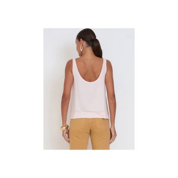 Regata Basica Decote Rosa P / Rosa