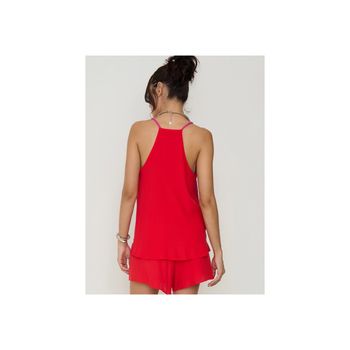 Regata Bicolor Vermelha M / Vermelho