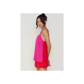 Regata Bicolor Vermelha M / Vermelho