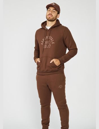 Blusa Moletom Masculino Fechado Aéropostale G / Marrom