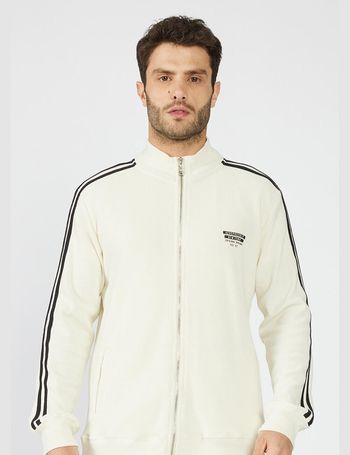 Blusa Moletom Masculino Aberto Platinum Aéropostale G / CREME
