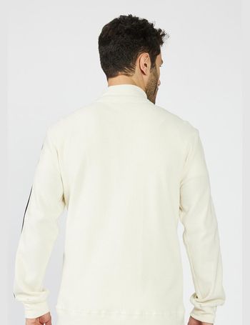 Blusa Moletom Masculino Aberto Platinum Aéropostale G / CREME