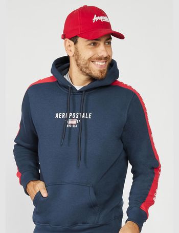 Blusa Moletom Masculino Fechado Aéropostale G / Azul Marinho