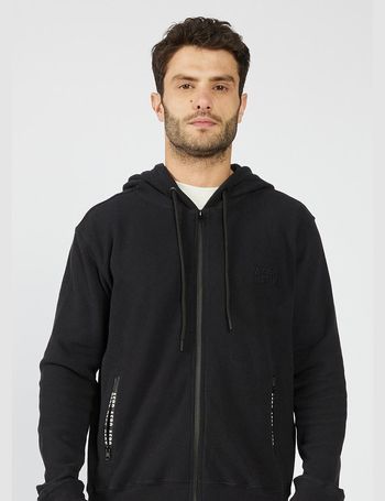 Blusa Moletom Masculino Aberto Platinum Aéropostale G / Preto