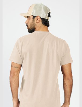 Camiseta Manga Curta Masculina Silkada Aéropostale G / CREME