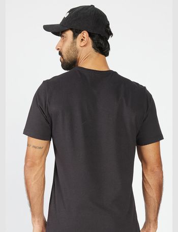 Camiseta Manga Curta Masculino Bordada Aéropostale GG / PRETO