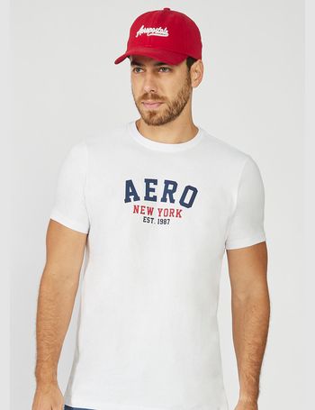 Camiseta Manga Curta Masculino Aéropostale GG / BRANCO