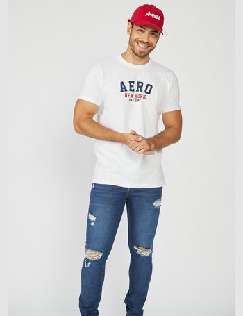 Camiseta Manga Curta Masculino Aéropostale GG / BRANCO