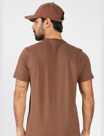 Camiseta Manga Curta Masculina A87 Aéropostale GG / MARROM
