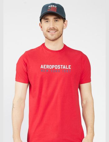Camiseta Manga Curta Masculino Aéropostale GG / VERMELHO