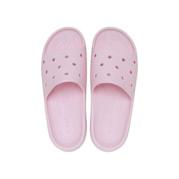 Chinelo crocs classic slide v2 pink milk 35 / ROSA CLARO