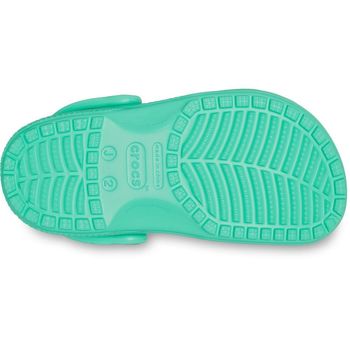 Sandália crocs classic clog kids lagoon 29 / TURQUESA
