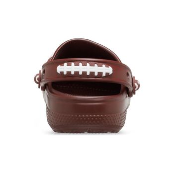 Sandália crocs classic bola futebol americano t dark clay 23 / MARROM TERRA