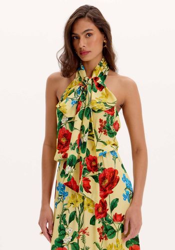 Vestido Frente Única Floral PP / A1817