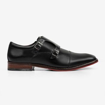 Sapato Social Couro Ferracini Masculino Caravaggio 5705-206G 43 / PRETO 1