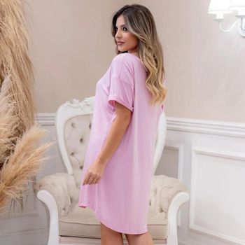 Camisetão Estilo Confortável Dia a Dia Casual Ana Mello P