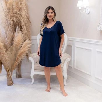 Camisetão Feminina Dia a Dia Confortável Estilo Ana Mello P