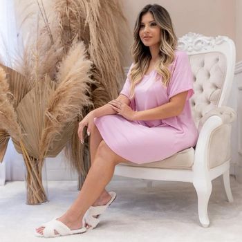 Camisetão Estilo Confortável Dia a Dia Casual Ana Mello P