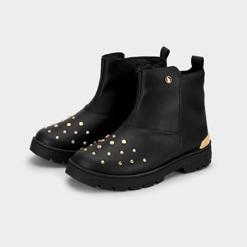 Bota Infantil Bibi Urban Coturno Preta 35