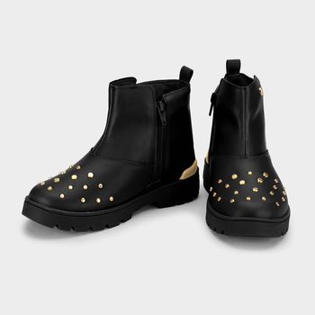 Bota Infantil Bibi Urban Coturno Preta 35