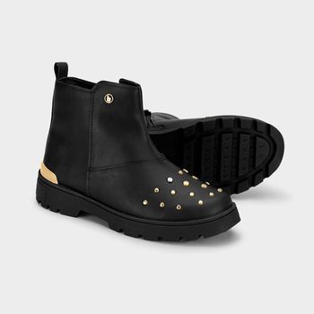 Bota Infantil Bibi Urban Coturno Preta 35