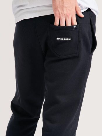 Calça Moletom Hang Loose Sound G Preto G / Preto