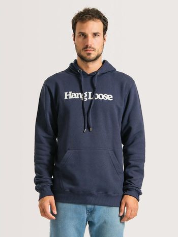 Moletom Canguru Hang Loose New Marinho M / Azul