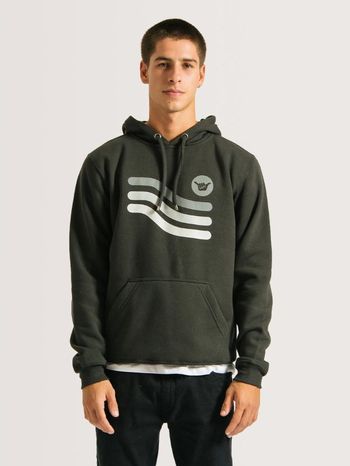 Moletom Canguru Hang Loose Sol Chumbo M / Cinza