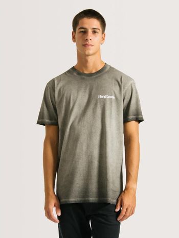 Camiseta Especial Hang Loose  Typo Preto M / Preto