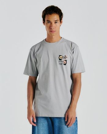Camiseta Volcom Fleur Cinza GG / Cinza