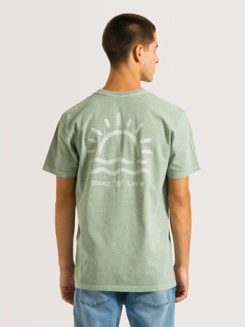 Camiseta Especial Hang Loose  Suave Verde P / Verde