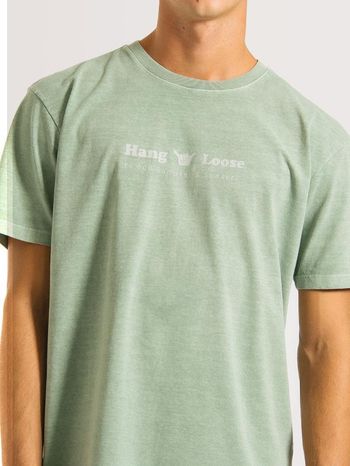 Camiseta Especial Hang Loose  Suave Verde P / Verde