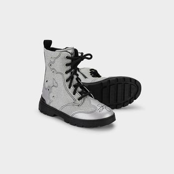 Bota Infantil Bibi Urban Coturno Prata 36