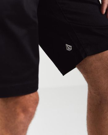 Walkshort Volcom Frickin Modern Stretch Chino Black 38 / Preto