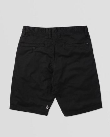 Walkshort Volcom Frickin Modern Stretch Chino Black 38 / Preto