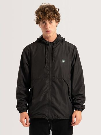 Jaqueta Hang Loose Windbreaker Preto G / Preto