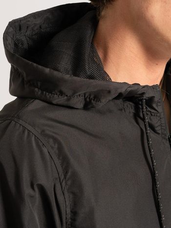Jaqueta Hang Loose Windbreaker Preto G / Preto